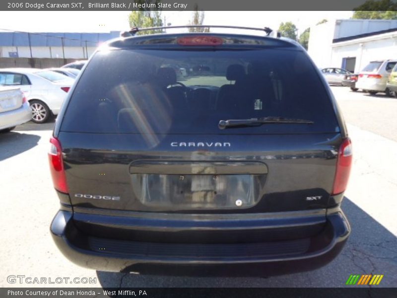 Brilliant Black / Medium Slate Gray 2006 Dodge Caravan SXT