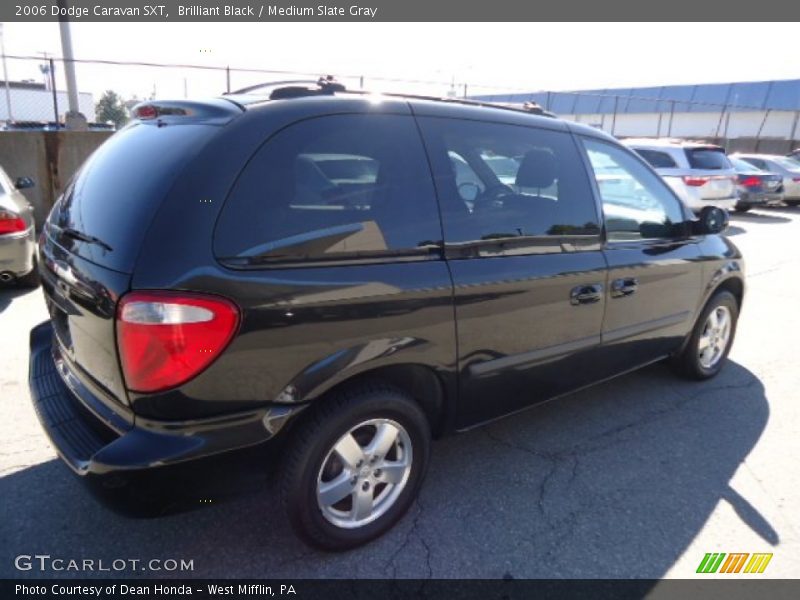 Brilliant Black / Medium Slate Gray 2006 Dodge Caravan SXT