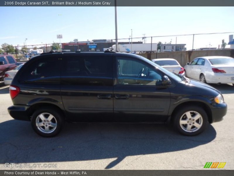 Brilliant Black / Medium Slate Gray 2006 Dodge Caravan SXT