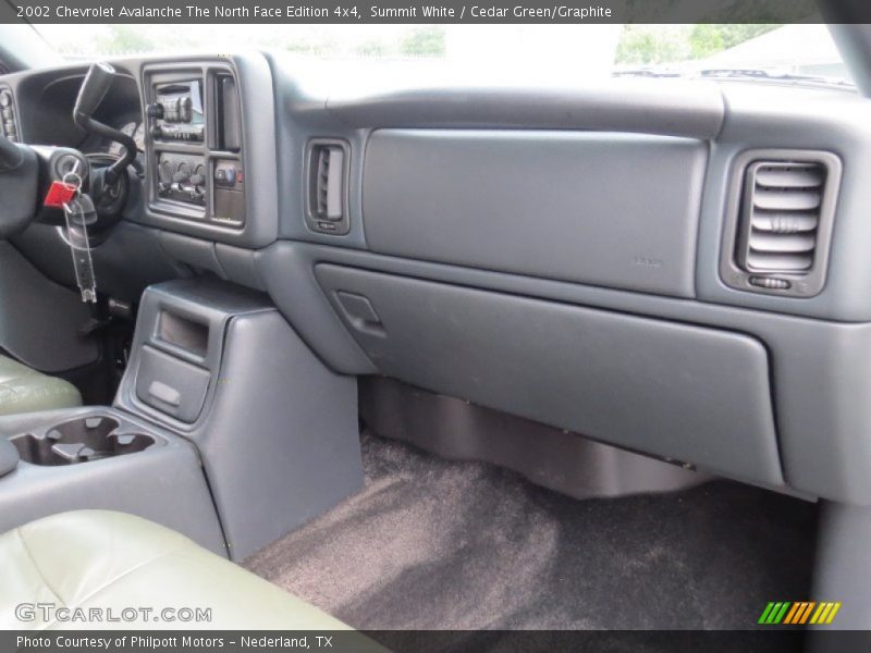 Dashboard of 2002 Avalanche The North Face Edition 4x4