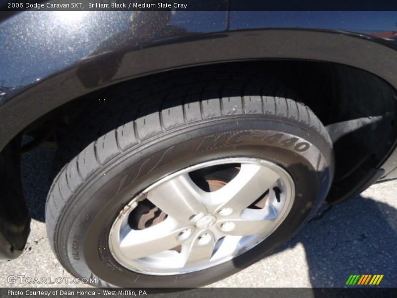 Brilliant Black / Medium Slate Gray 2006 Dodge Caravan SXT