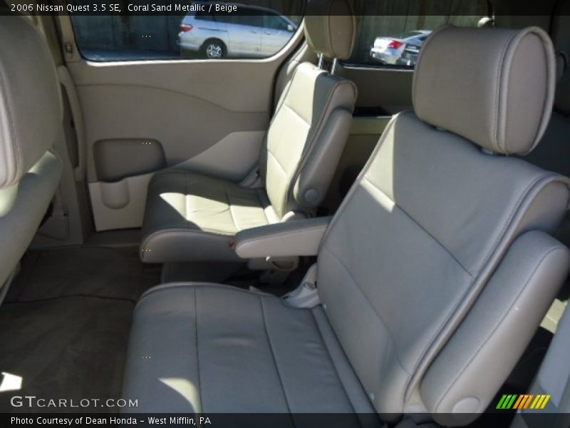 Coral Sand Metallic / Beige 2006 Nissan Quest 3.5 SE