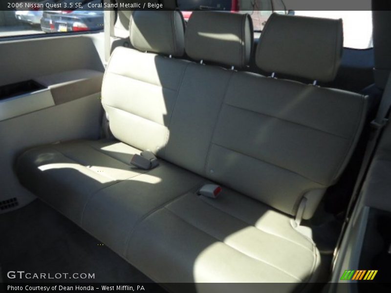 Coral Sand Metallic / Beige 2006 Nissan Quest 3.5 SE