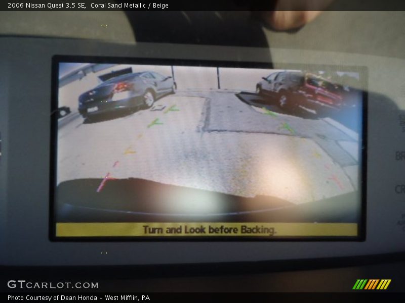 Coral Sand Metallic / Beige 2006 Nissan Quest 3.5 SE