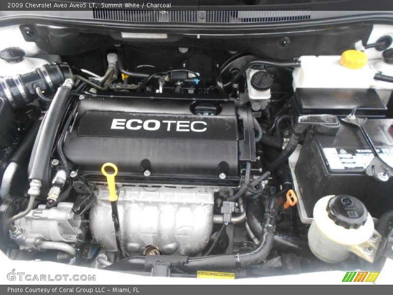 Summit White / Charcoal 2009 Chevrolet Aveo Aveo5 LT