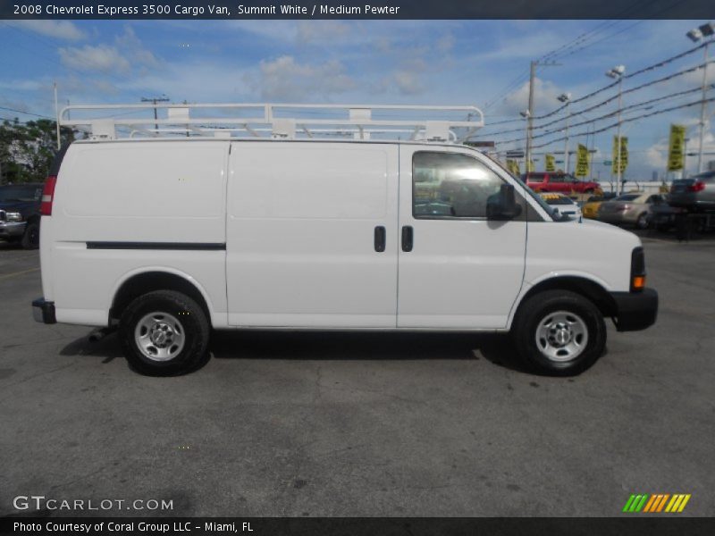 2008 Express 3500 Cargo Van Summit White