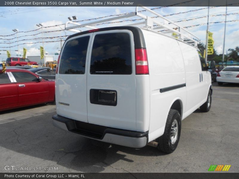 Summit White / Medium Pewter 2008 Chevrolet Express 3500 Cargo Van