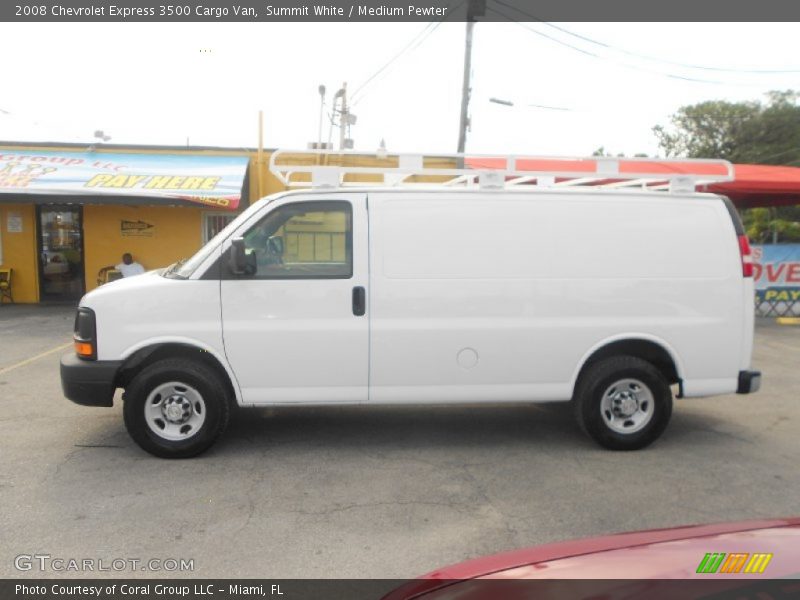 Summit White / Medium Pewter 2008 Chevrolet Express 3500 Cargo Van