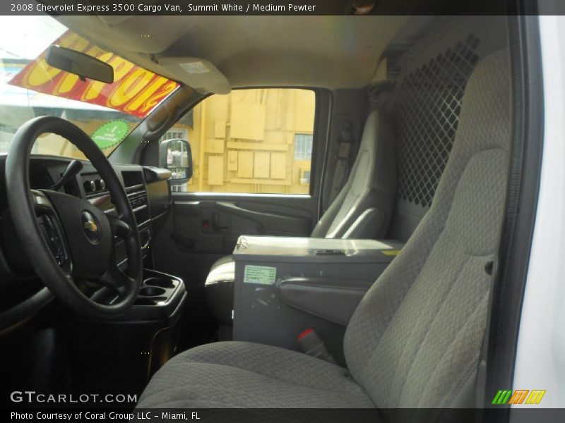 Summit White / Medium Pewter 2008 Chevrolet Express 3500 Cargo Van