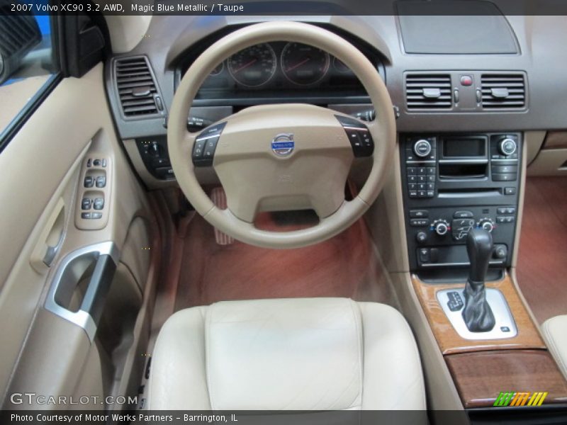 Magic Blue Metallic / Taupe 2007 Volvo XC90 3.2 AWD