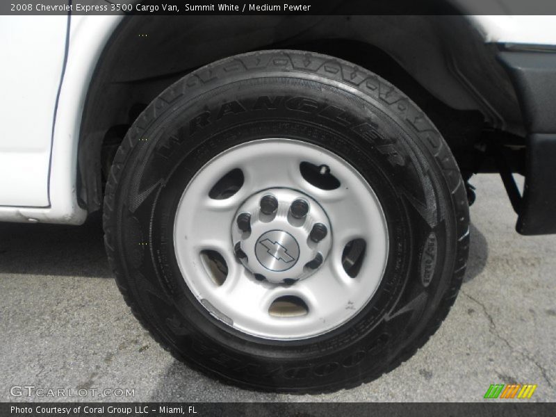 Summit White / Medium Pewter 2008 Chevrolet Express 3500 Cargo Van