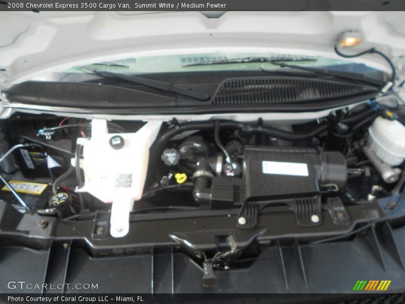 Summit White / Medium Pewter 2008 Chevrolet Express 3500 Cargo Van