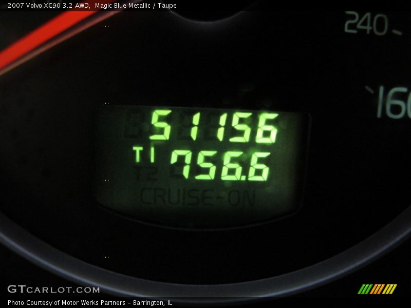 Magic Blue Metallic / Taupe 2007 Volvo XC90 3.2 AWD