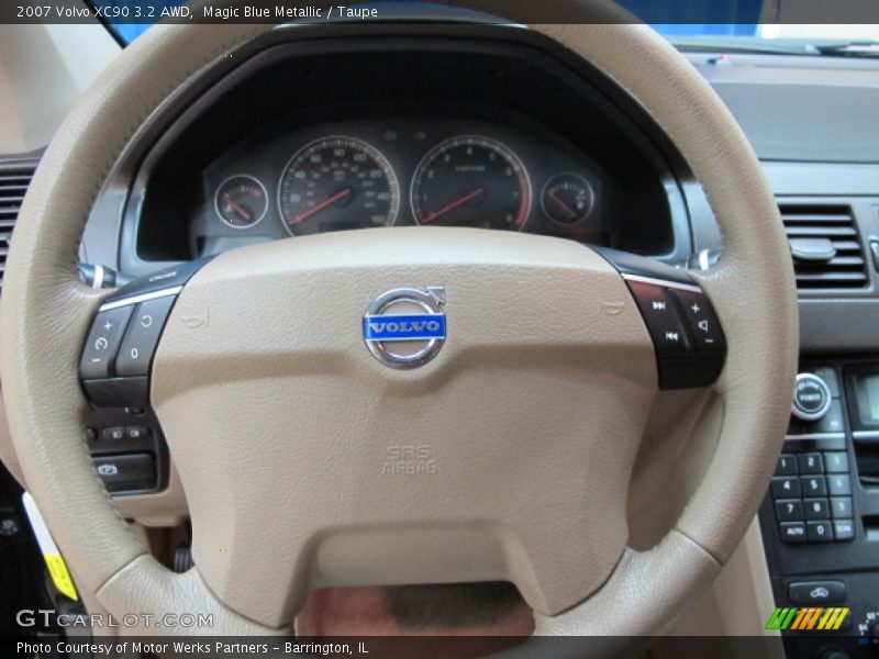 Magic Blue Metallic / Taupe 2007 Volvo XC90 3.2 AWD