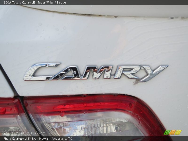 Super White / Bisque 2009 Toyota Camry LE