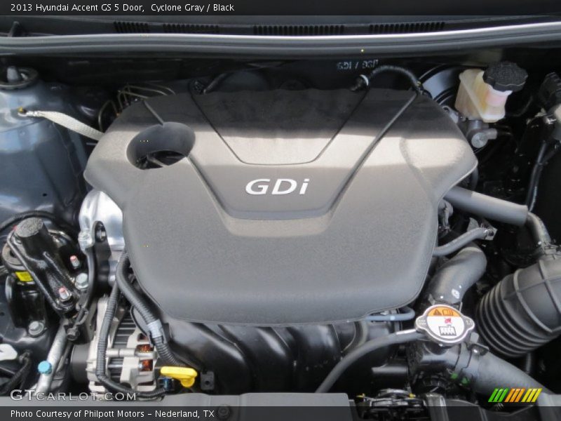  2013 Accent GS 5 Door Engine - 1.6 Liter GDI DOHC 16-Valve D-CVVT 4 Cylinder