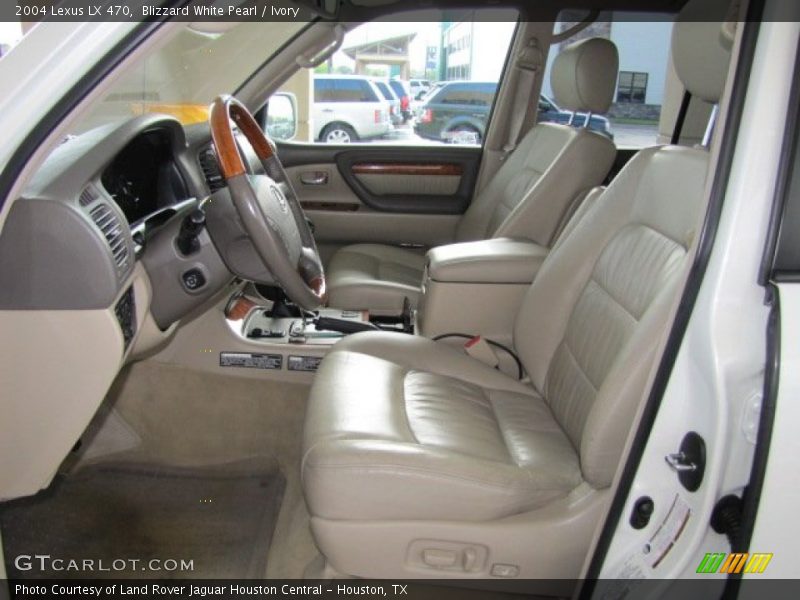 Blizzard White Pearl / Ivory 2004 Lexus LX 470