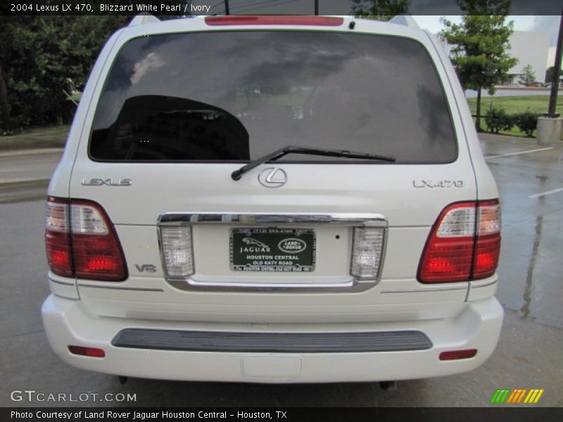 Blizzard White Pearl / Ivory 2004 Lexus LX 470