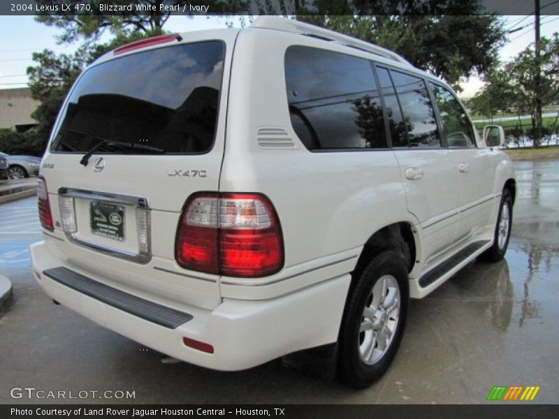 Blizzard White Pearl / Ivory 2004 Lexus LX 470