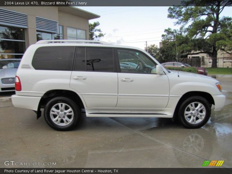 Blizzard White Pearl / Ivory 2004 Lexus LX 470