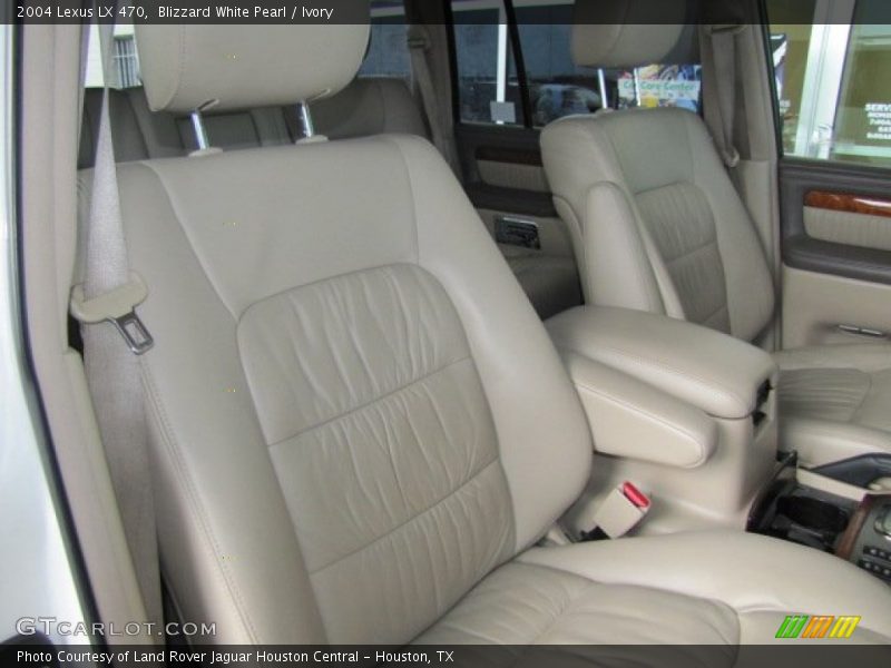 Blizzard White Pearl / Ivory 2004 Lexus LX 470