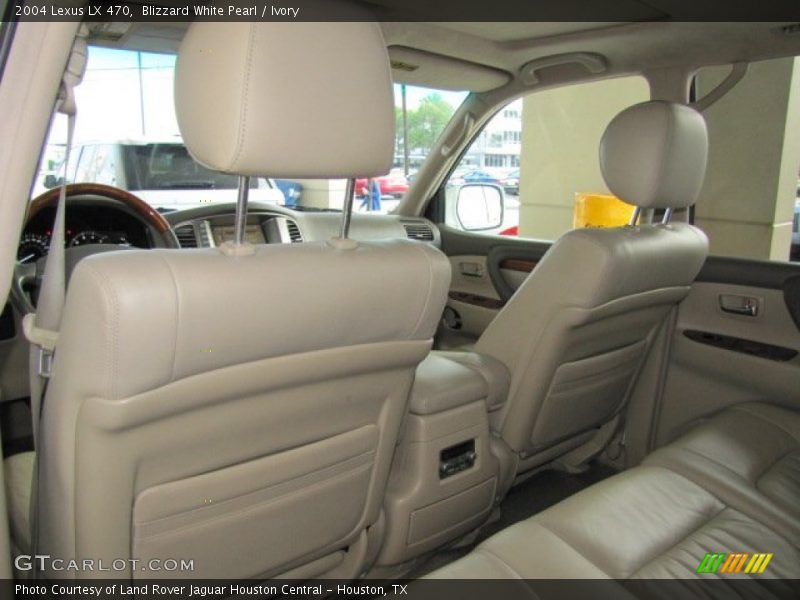 Blizzard White Pearl / Ivory 2004 Lexus LX 470