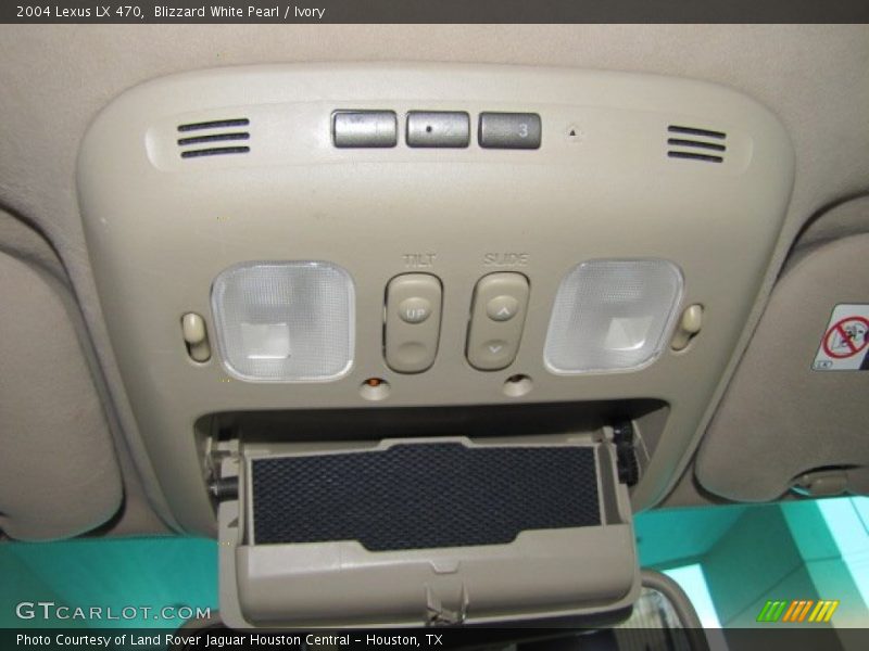 Blizzard White Pearl / Ivory 2004 Lexus LX 470