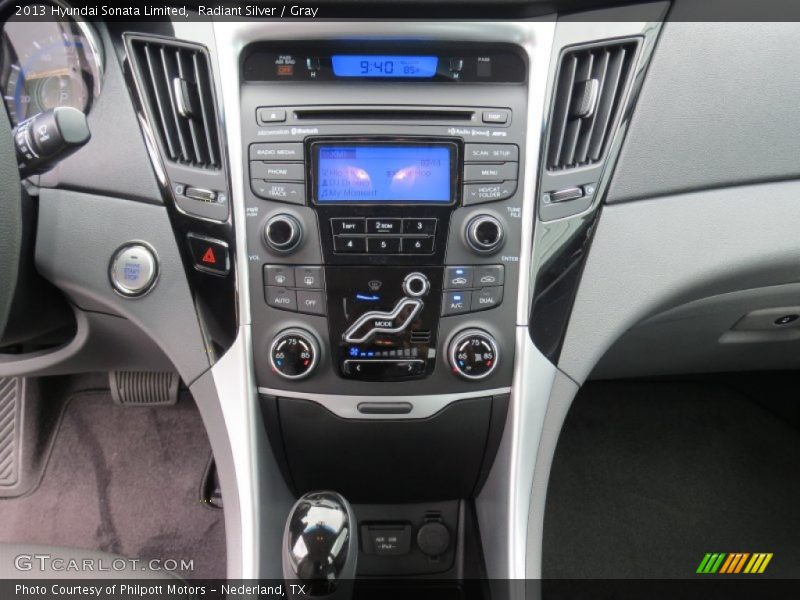 Radiant Silver / Gray 2013 Hyundai Sonata Limited