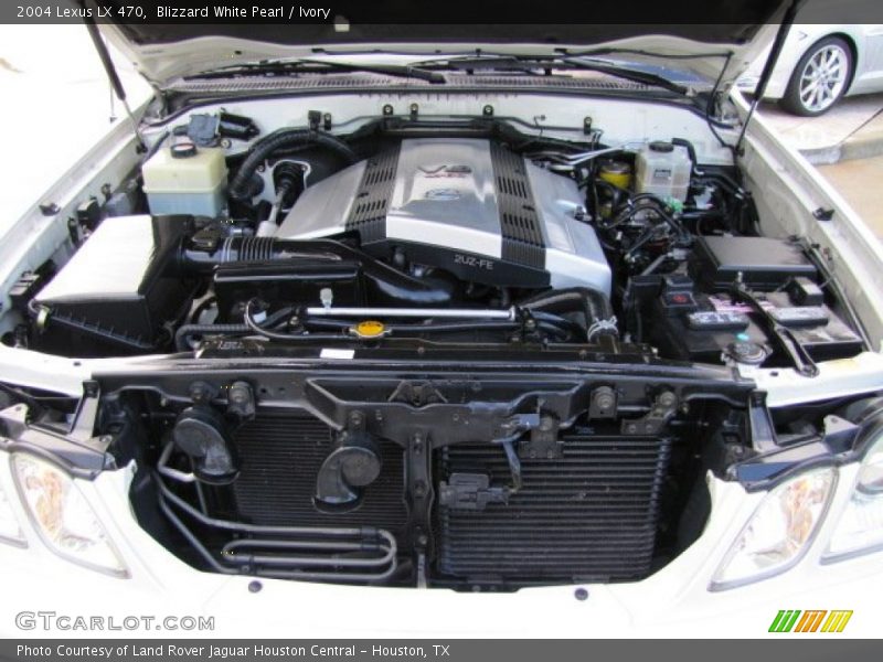 Blizzard White Pearl / Ivory 2004 Lexus LX 470