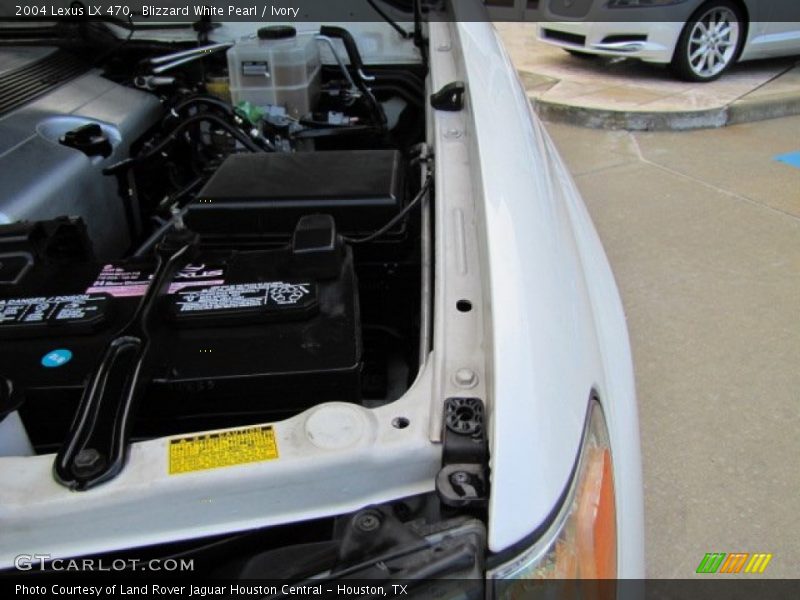 Blizzard White Pearl / Ivory 2004 Lexus LX 470