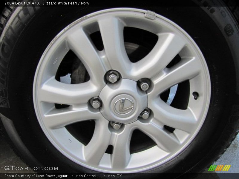 Blizzard White Pearl / Ivory 2004 Lexus LX 470