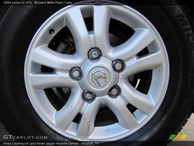Blizzard White Pearl / Ivory 2004 Lexus LX 470