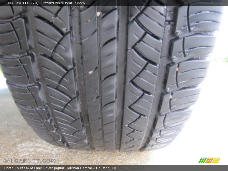 Blizzard White Pearl / Ivory 2004 Lexus LX 470