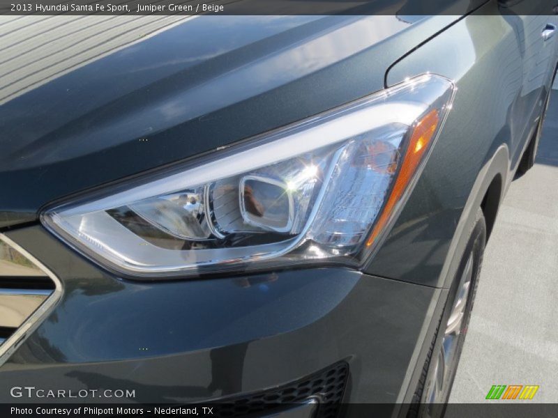 Juniper Green / Beige 2013 Hyundai Santa Fe Sport