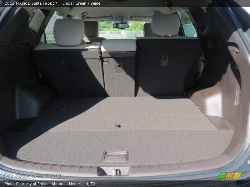 Juniper Green / Beige 2013 Hyundai Santa Fe Sport