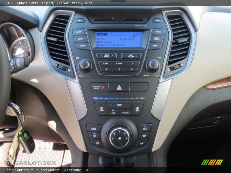 Juniper Green / Beige 2013 Hyundai Santa Fe Sport