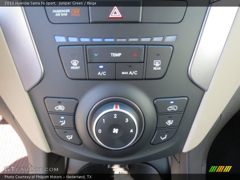 Juniper Green / Beige 2013 Hyundai Santa Fe Sport