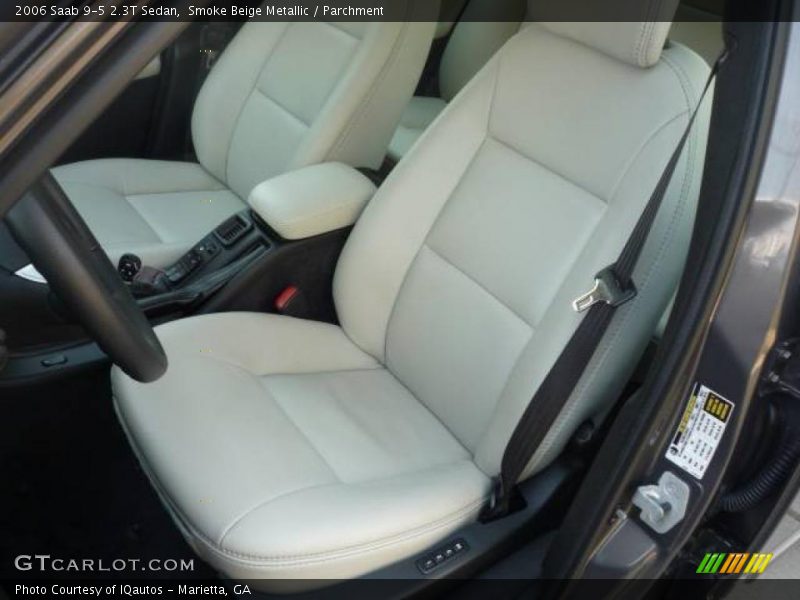 Smoke Beige Metallic / Parchment 2006 Saab 9-5 2.3T Sedan