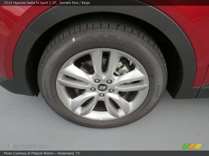  2013 Santa Fe Sport 2.0T Wheel