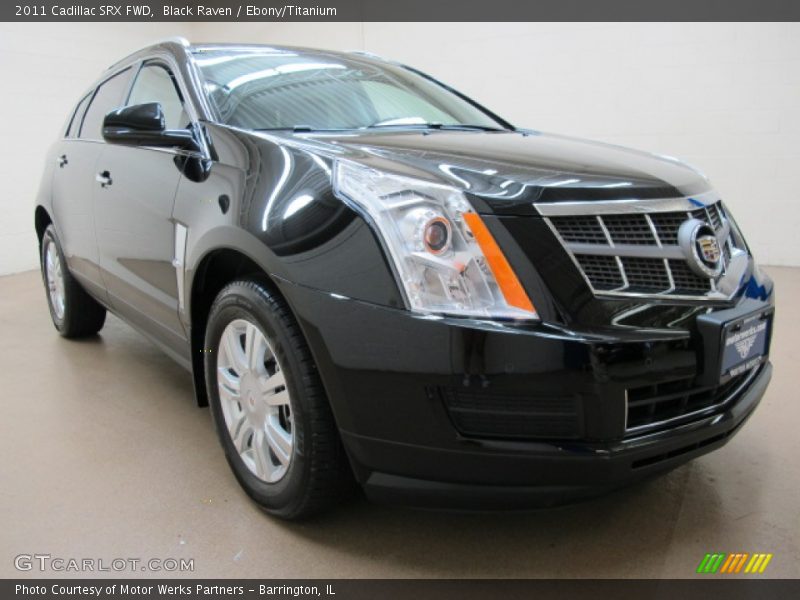 Black Raven / Ebony/Titanium 2011 Cadillac SRX FWD