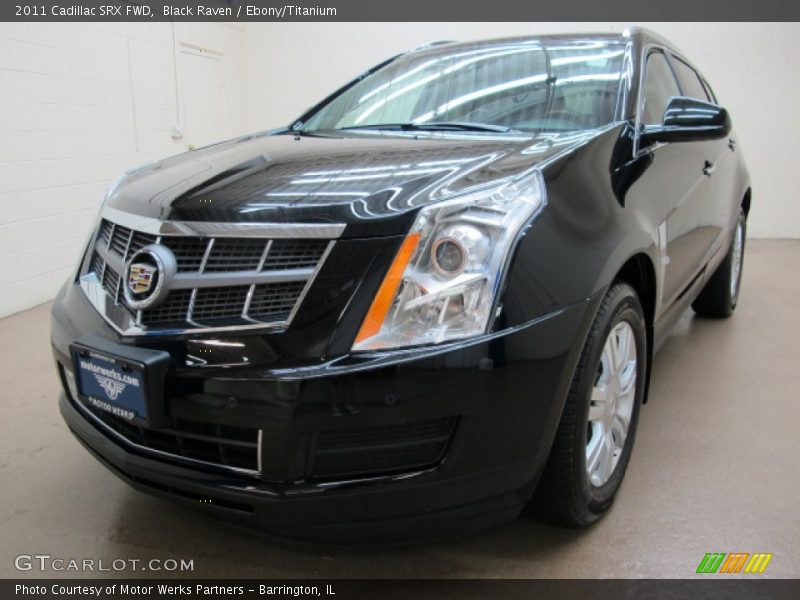 Black Raven / Ebony/Titanium 2011 Cadillac SRX FWD