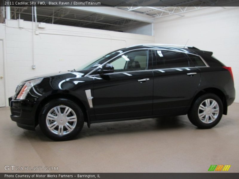 Black Raven / Ebony/Titanium 2011 Cadillac SRX FWD