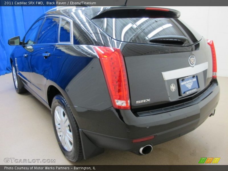 Black Raven / Ebony/Titanium 2011 Cadillac SRX FWD