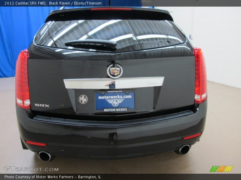Black Raven / Ebony/Titanium 2011 Cadillac SRX FWD