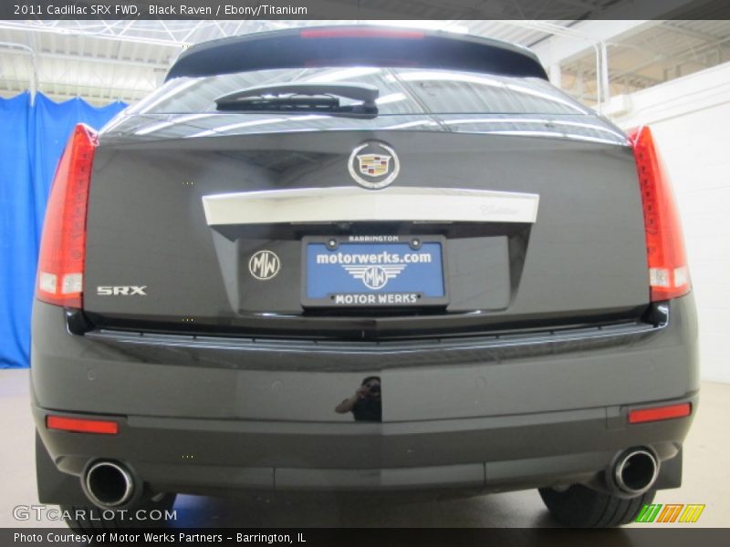 Black Raven / Ebony/Titanium 2011 Cadillac SRX FWD