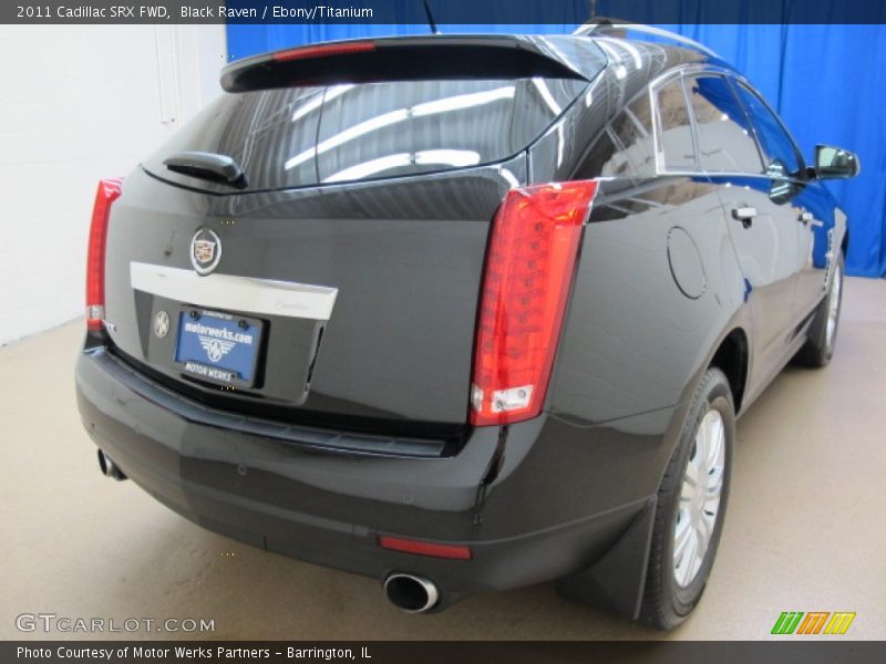 Black Raven / Ebony/Titanium 2011 Cadillac SRX FWD