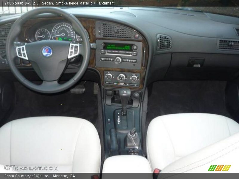 Smoke Beige Metallic / Parchment 2006 Saab 9-5 2.3T Sedan