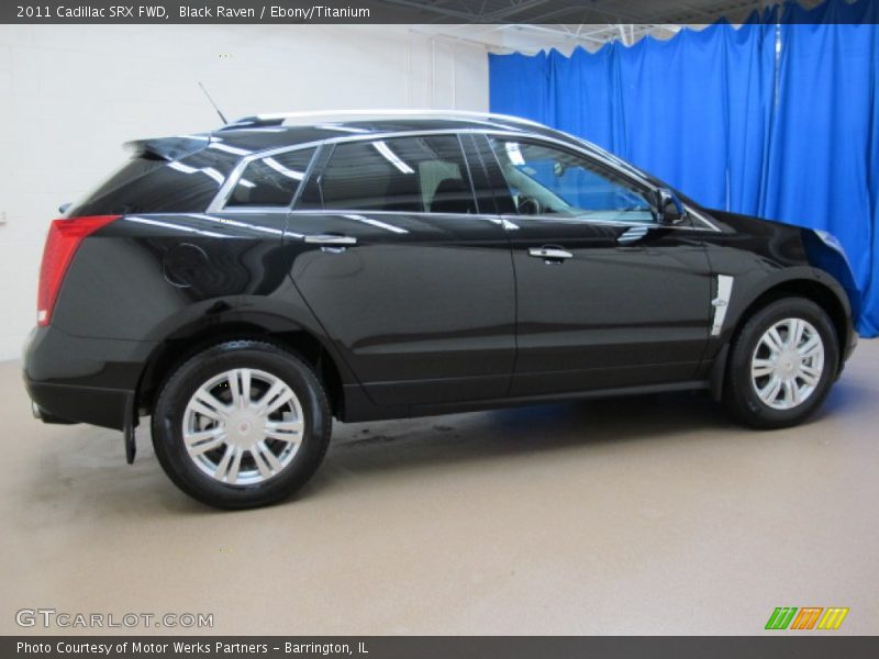 Black Raven / Ebony/Titanium 2011 Cadillac SRX FWD