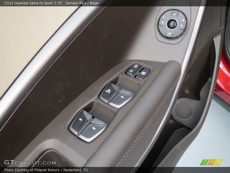Controls of 2013 Santa Fe Sport 2.0T