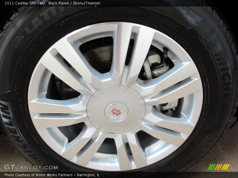 Black Raven / Ebony/Titanium 2011 Cadillac SRX FWD